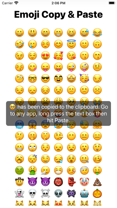 Emoji Copy And Paste Screenshots