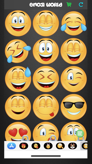 Stickers for iMessage App Screenshots