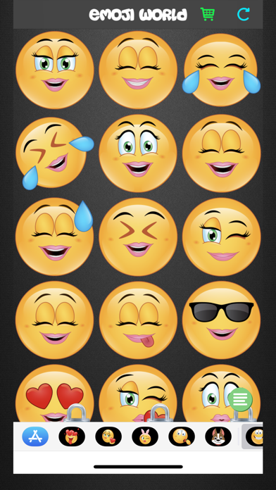 Stickers for iMessage App Screenshots