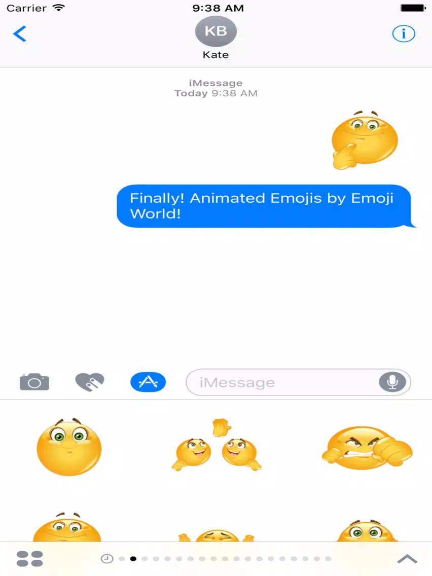 Animated Emoji World - Animated Stickers iPad Screenshots