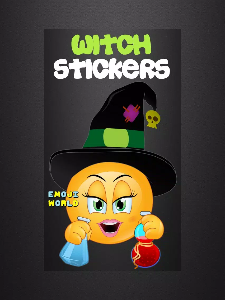 Witch Emojis iPad Screenshots