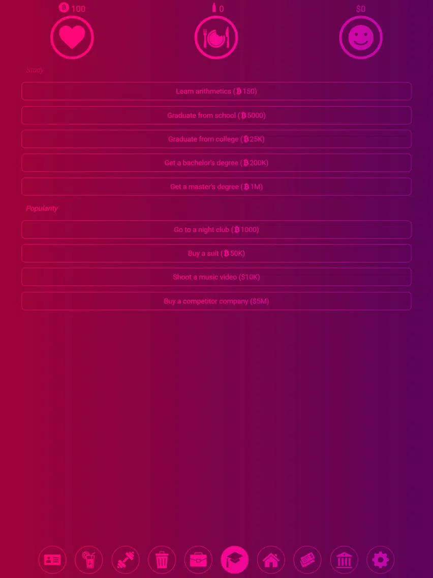 Hobo Life Simulator iPad 应用截图
