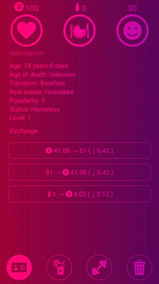 Hobo Life Simulator应用截图