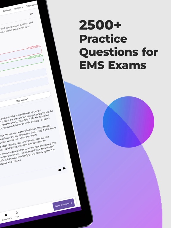 EMS Prep by Achieve iPad Screenshots