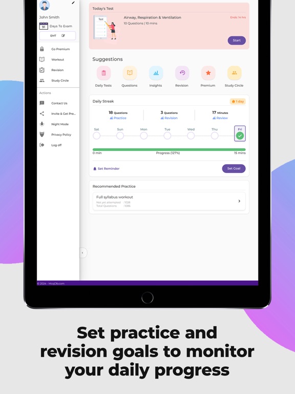 EMS Prep by Achieve iPad Screenshots