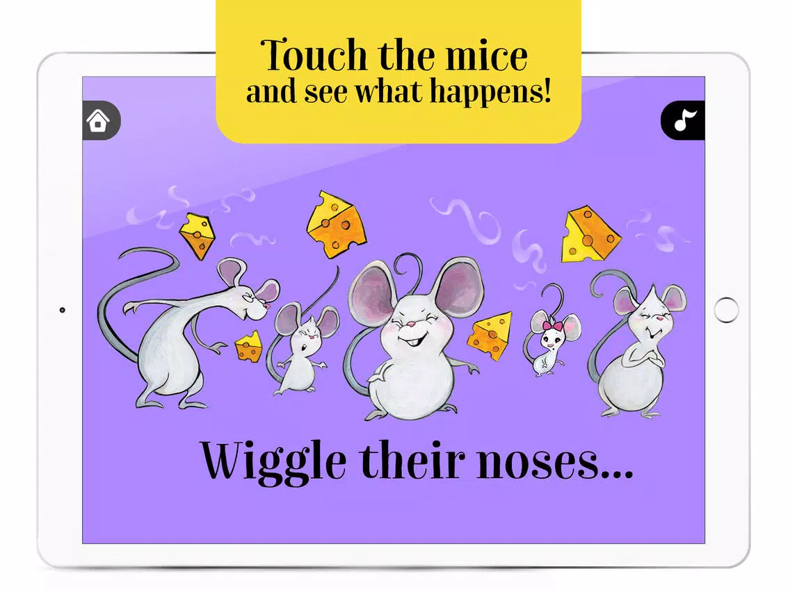 Little Mice (Ratoncitos) Learn Shapes by Canticos iPad Screenshots