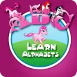 Learn Alphabets - Playing with Pink Unicorn