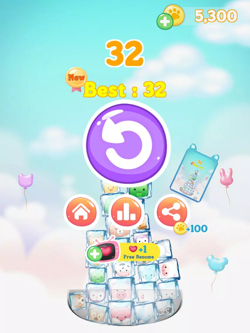 Zoo Drop : Jelly Maina iPad  স্ক্রিনশট