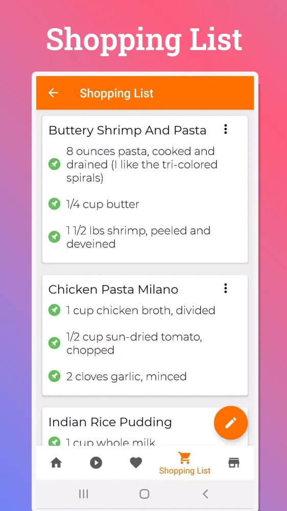 Daily Recipes Cook Book Screenshots