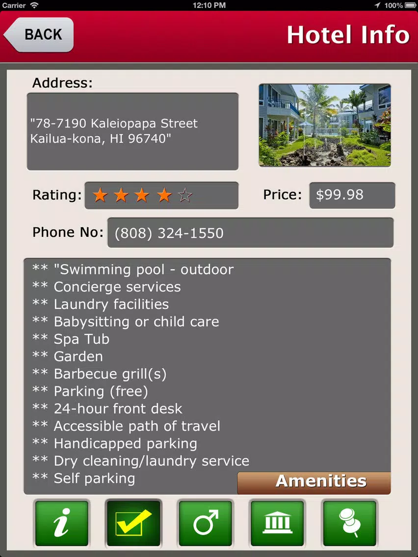 Big Island- Hawai Offline Map Travel Explorer iPad Screenshots