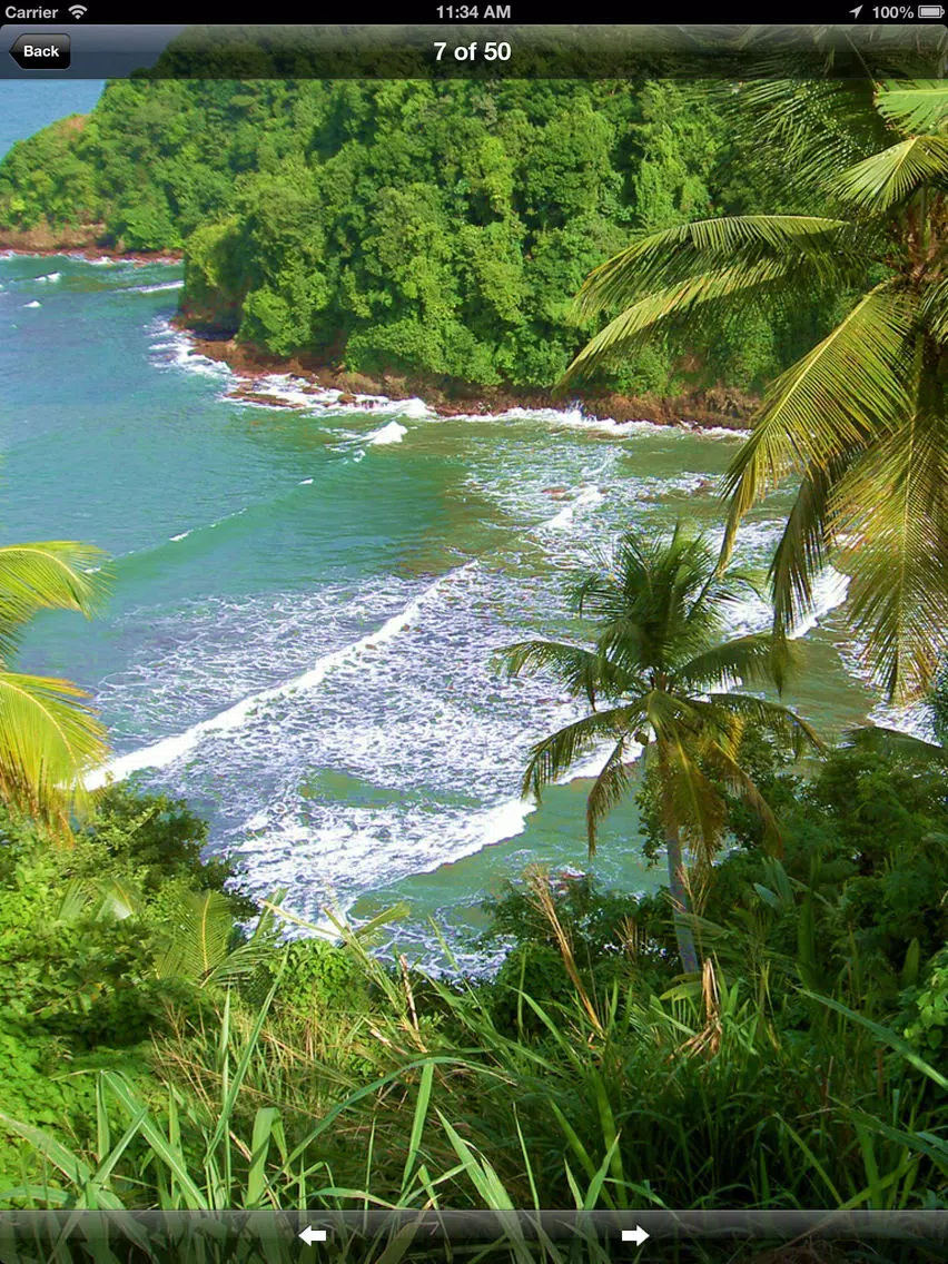 Capturas de tela do Dominica Island Offline Travel Guide iPad