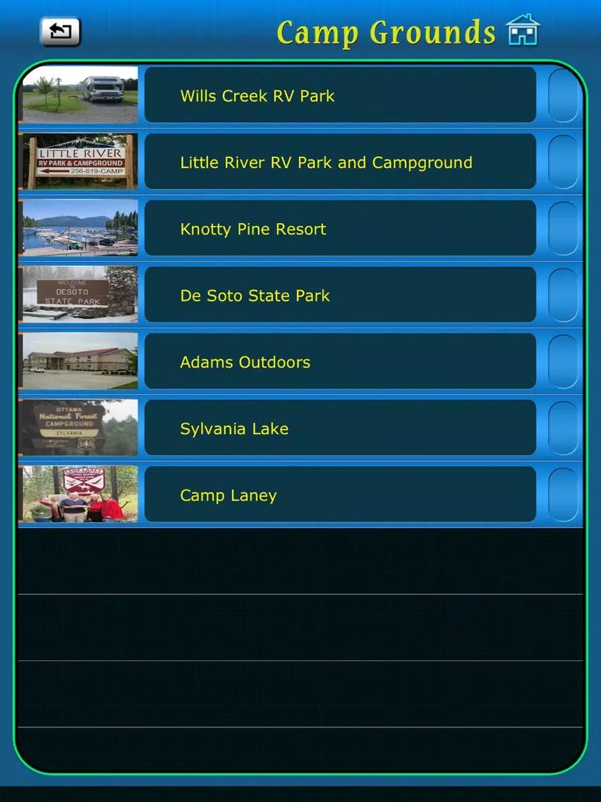 Little River Canyon National Park iPad 스크린샷