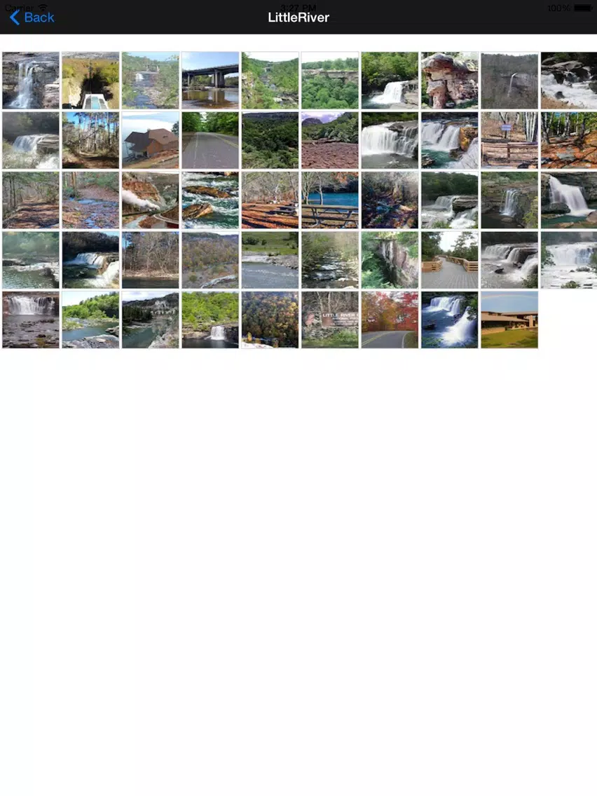 Little River Canyon National Park iPad 스크린샷
