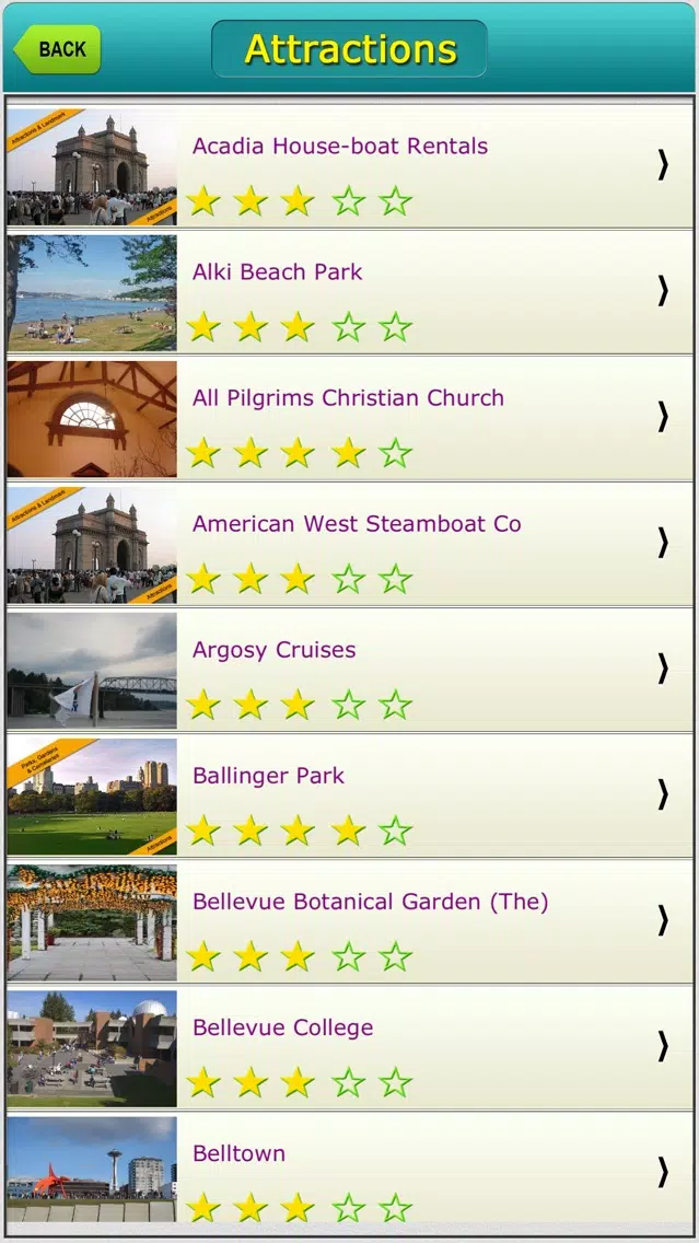 Seattle Offline Map City Guide Screenshots