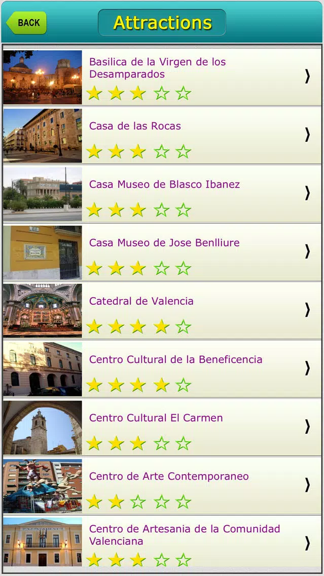 Valencia City Map Guide Screenshots