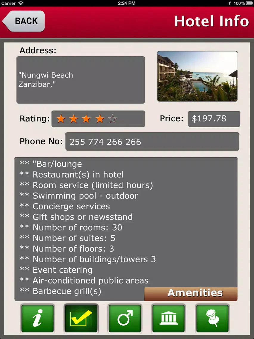 Zanzibar Island Offline Travel Guide iPad Screenshots