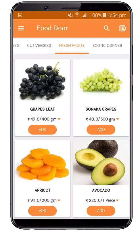 Food Door Screenshots