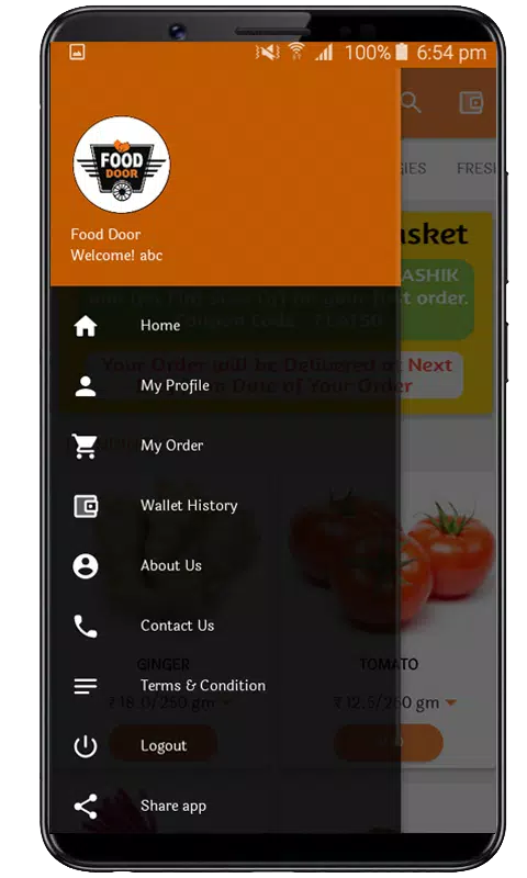 Food Door Screenshots