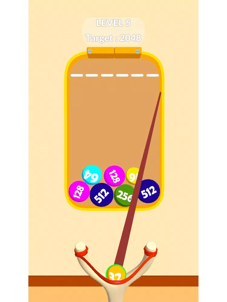 2048 Slingshot iPad Screenshots
