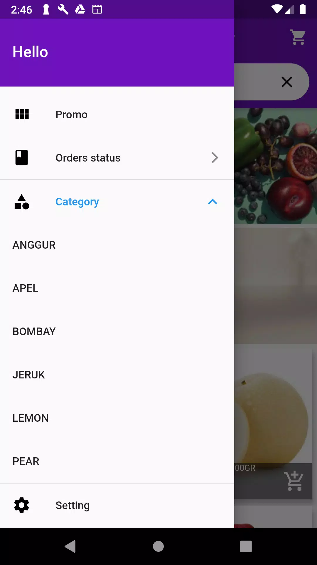 Test Pasar Segar App Screenshots