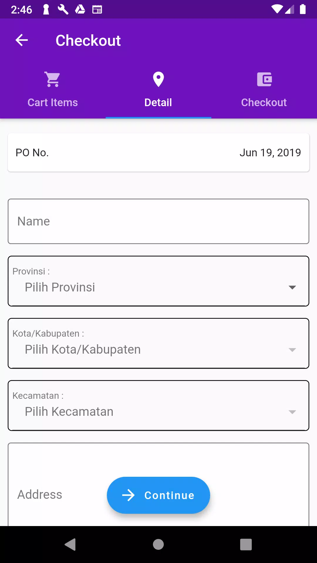 Test Pasar Segar App Screenshots