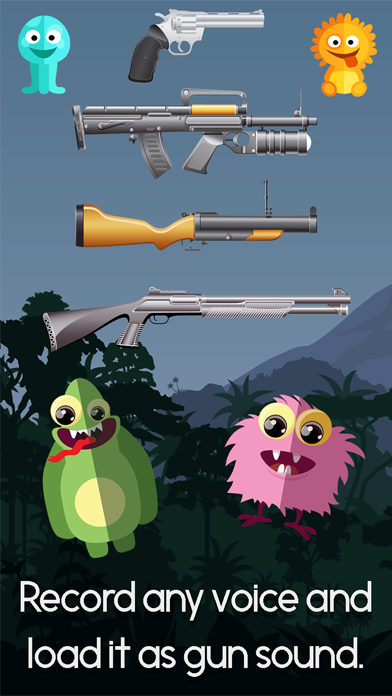 Gun Fun - Load any voice as shot sound Screenshots