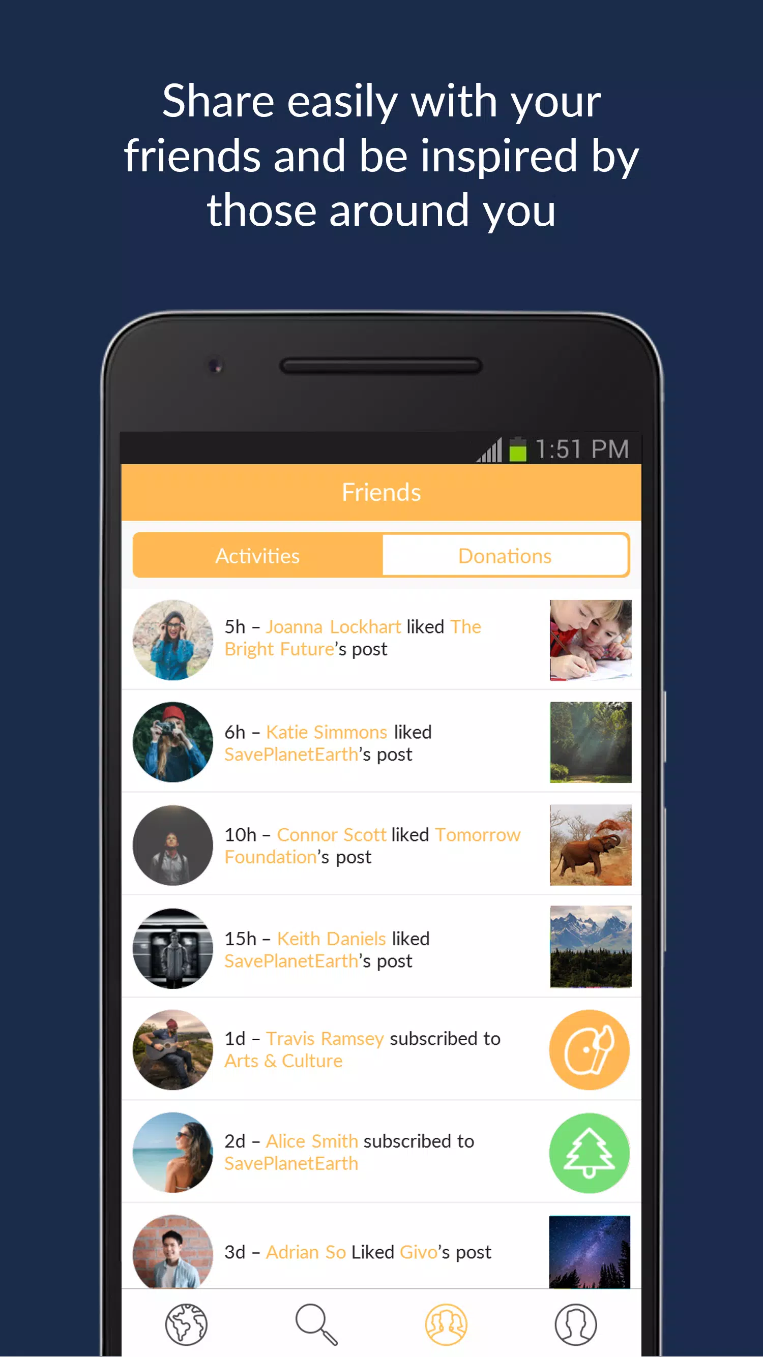 Givo App - Giving & Good News Screenshots