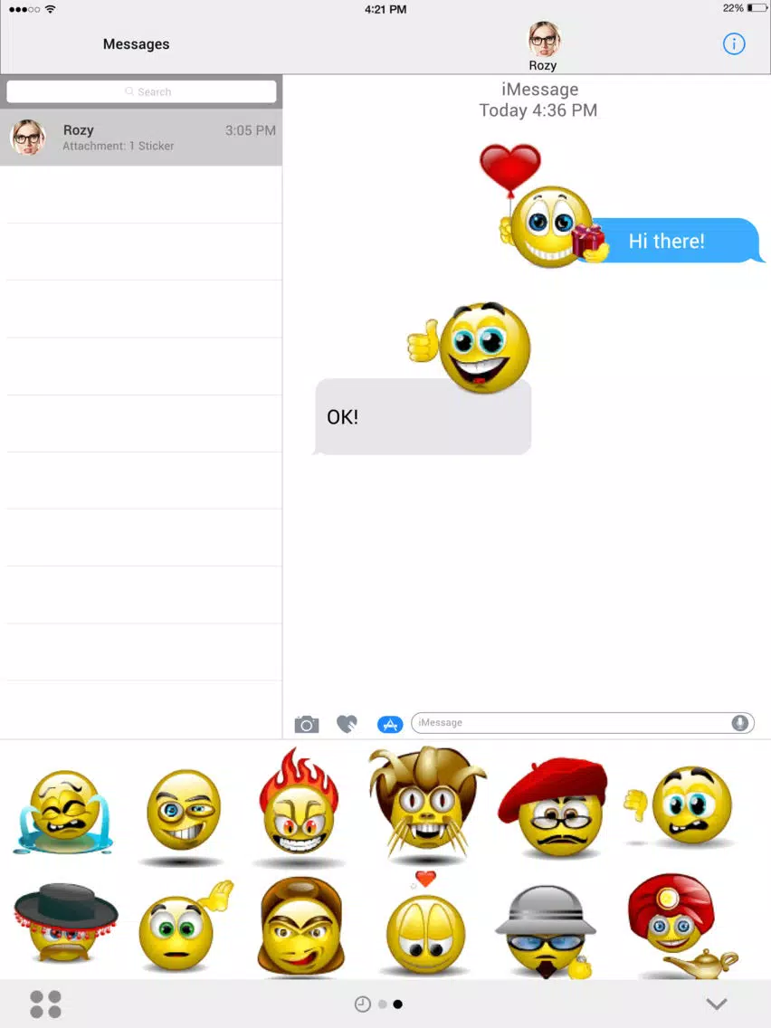Anymoji Stickers iPad Screenshots