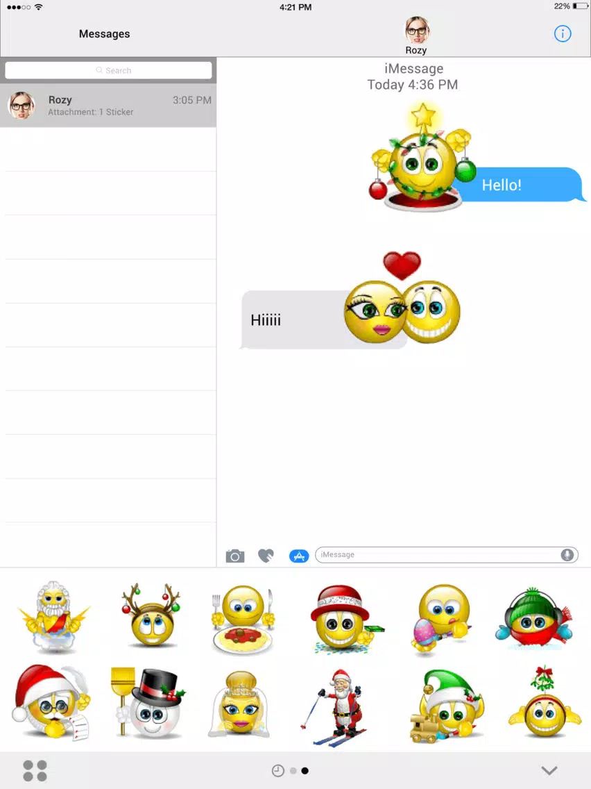 Anymoji Stickers iPad Screenshots