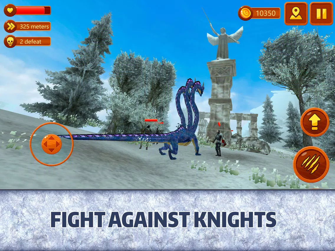 Screenshot di 3 Headed Hydra Snake Simulator iPad 