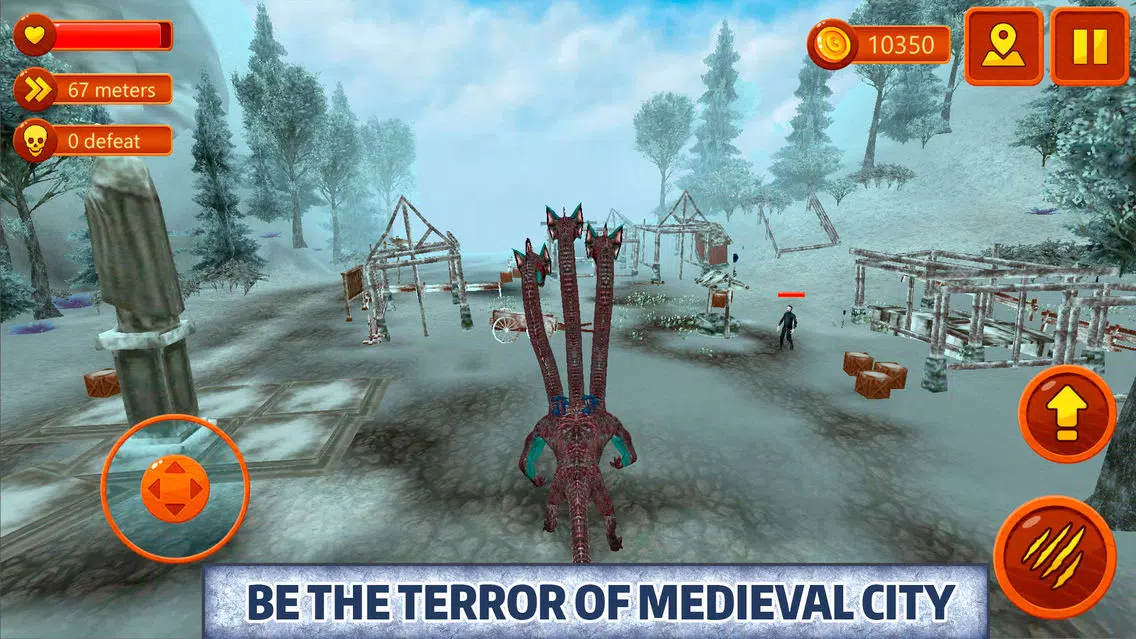 Screenshot di 3 Headed Hydra Snake Simulator