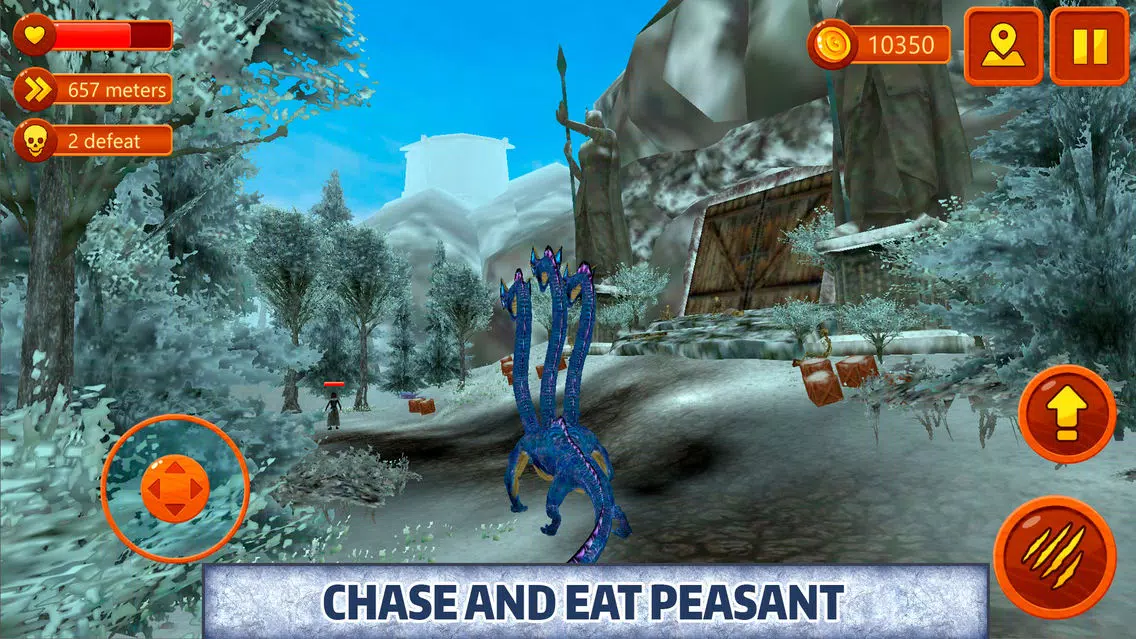 Screenshot di 3 Headed Hydra Snake Simulator