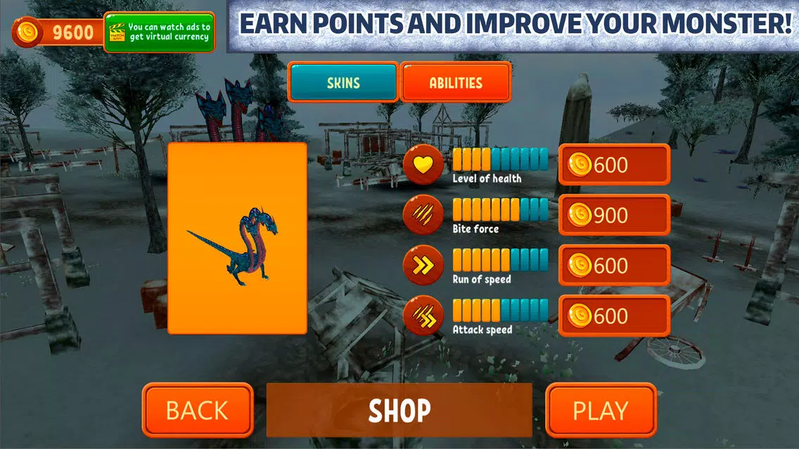 Screenshot di 3 Headed Hydra Snake Simulator