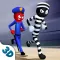 Prisoner Sticky Man Jail Break