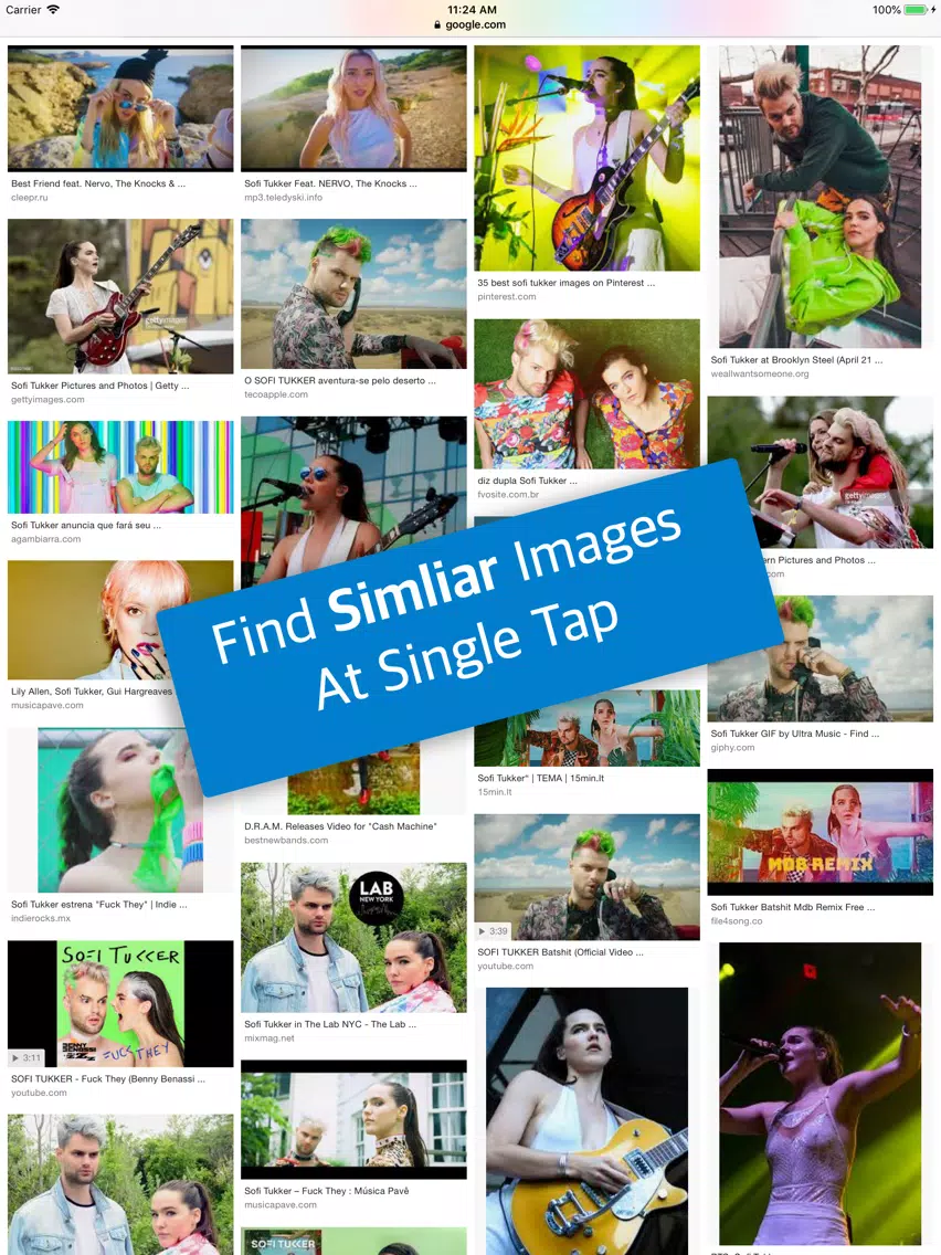 Reverse Image Search by Image iPad Screenshots