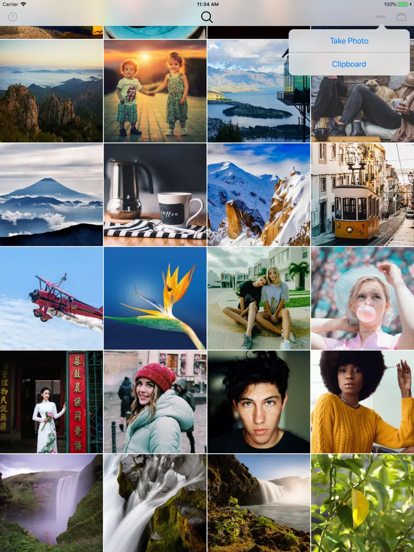 Reverse Image Search by Image iPad Screenshots
