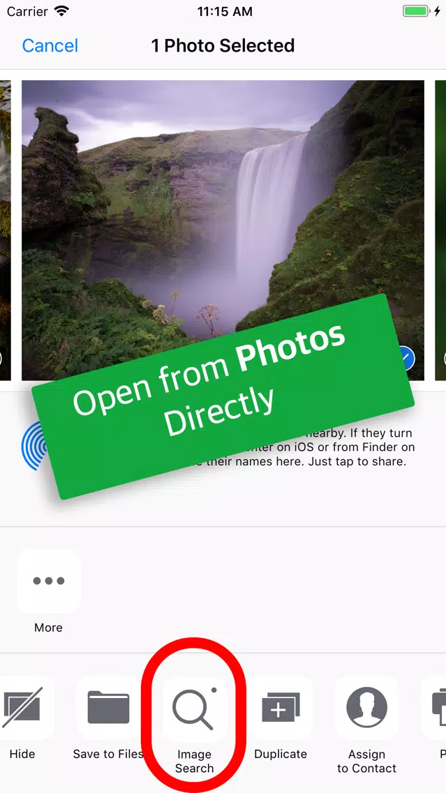 Reverse Image Search by Image Screenshots