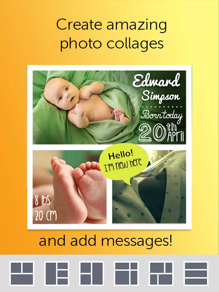 Baby Photo Editor - Pregnancy & Baby Milestone pics iPad স্ক্রিনশট