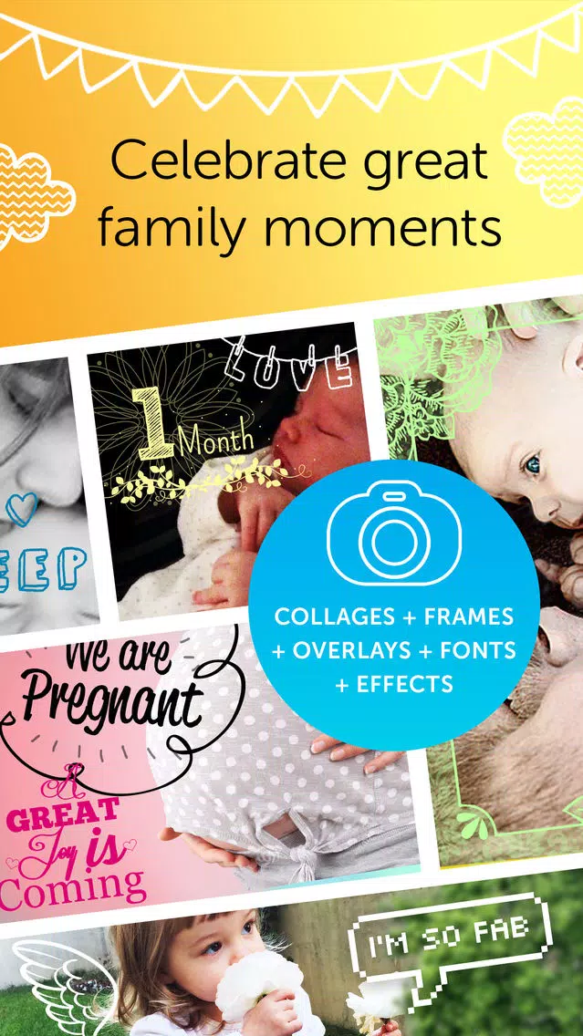 Baby Photo Editor - Pregnancy & Baby Milestone pics স্ক্রিনশট