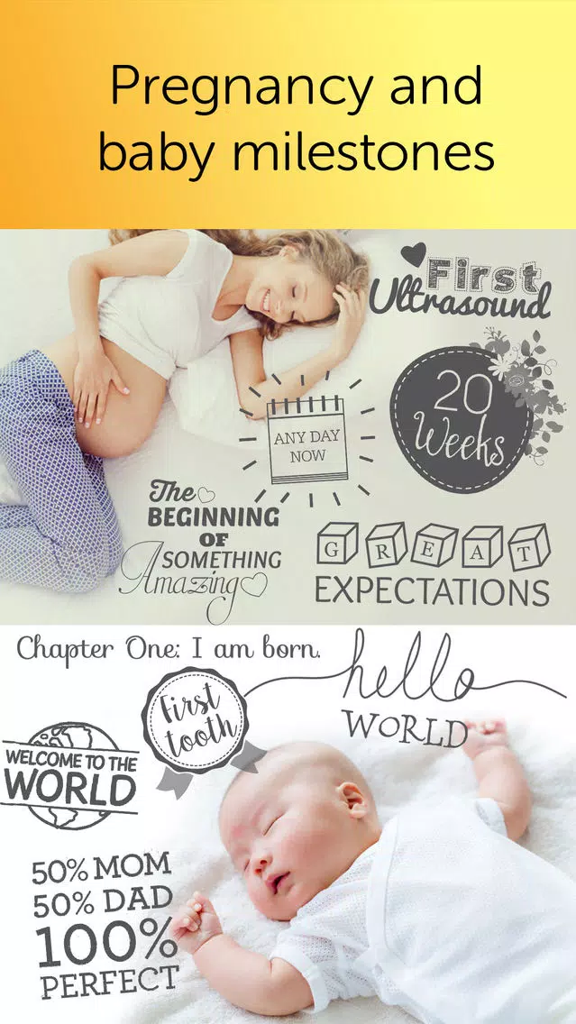 Baby Photo Editor - Pregnancy & Baby Milestone pics স্ক্রিনশট