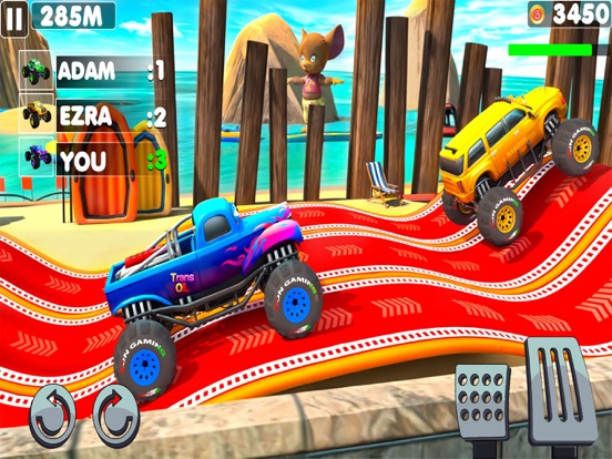 Monster truck games-car racing iPad Screenshots