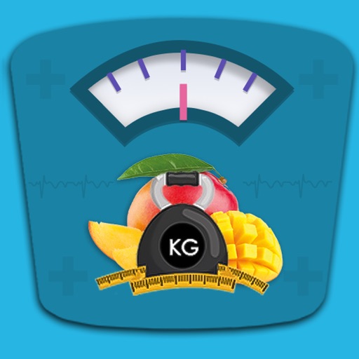 Digital Weight Scale on Phone