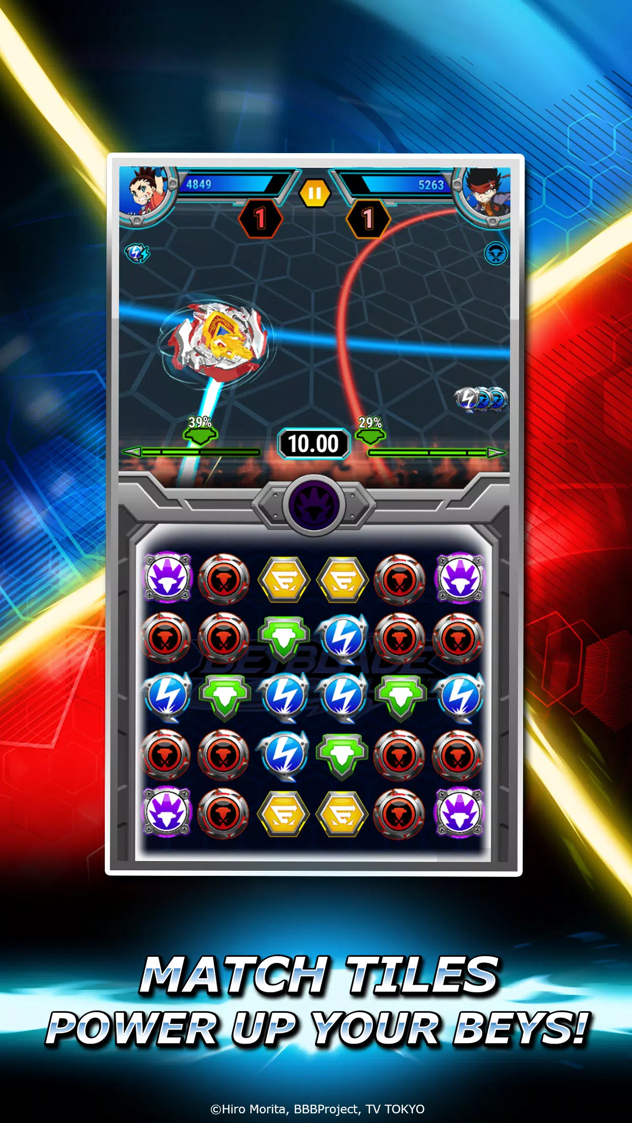 Beyblade Burst Rivals Screenshots
