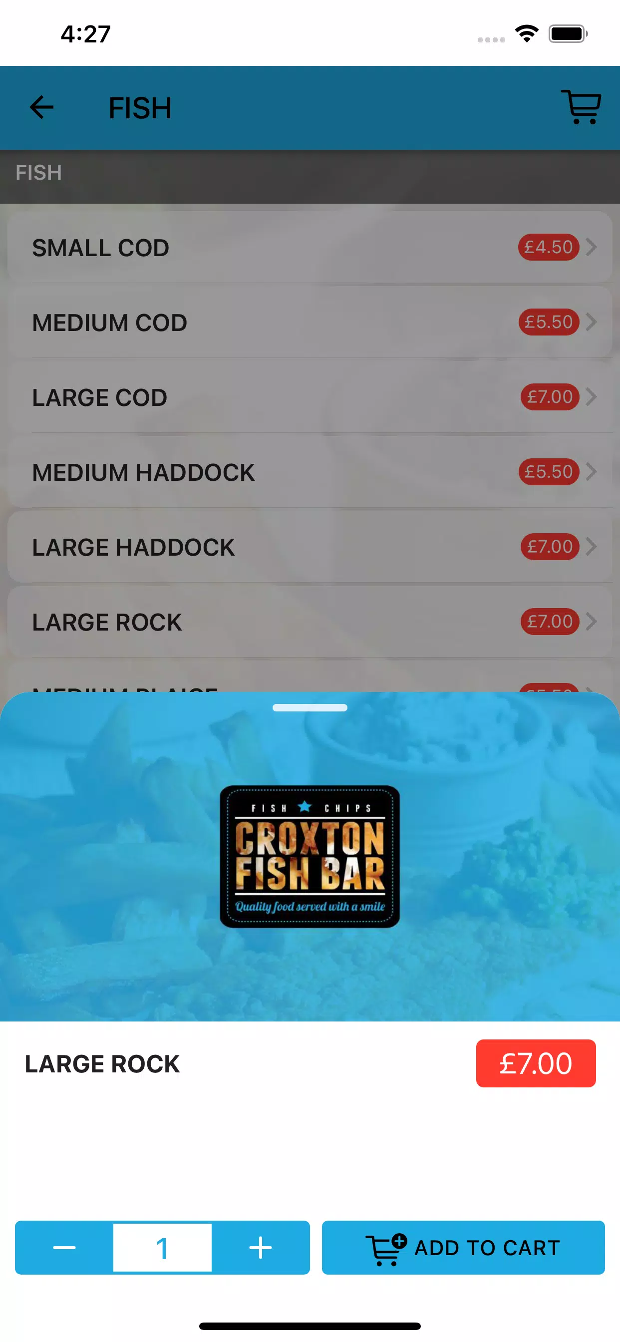 Croxton Fish Bar سکرین شاٹس
