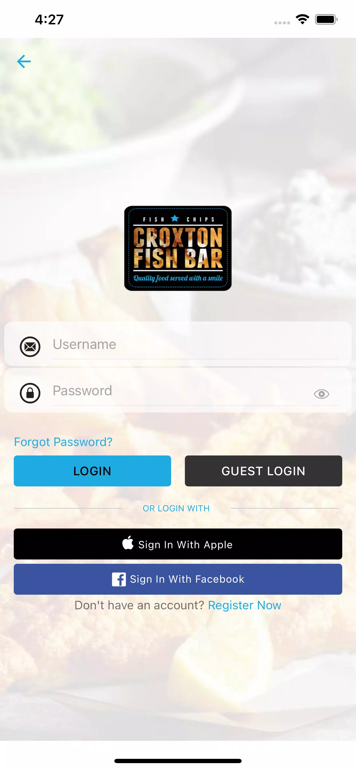 Croxton Fish Bar سکرین شاٹس