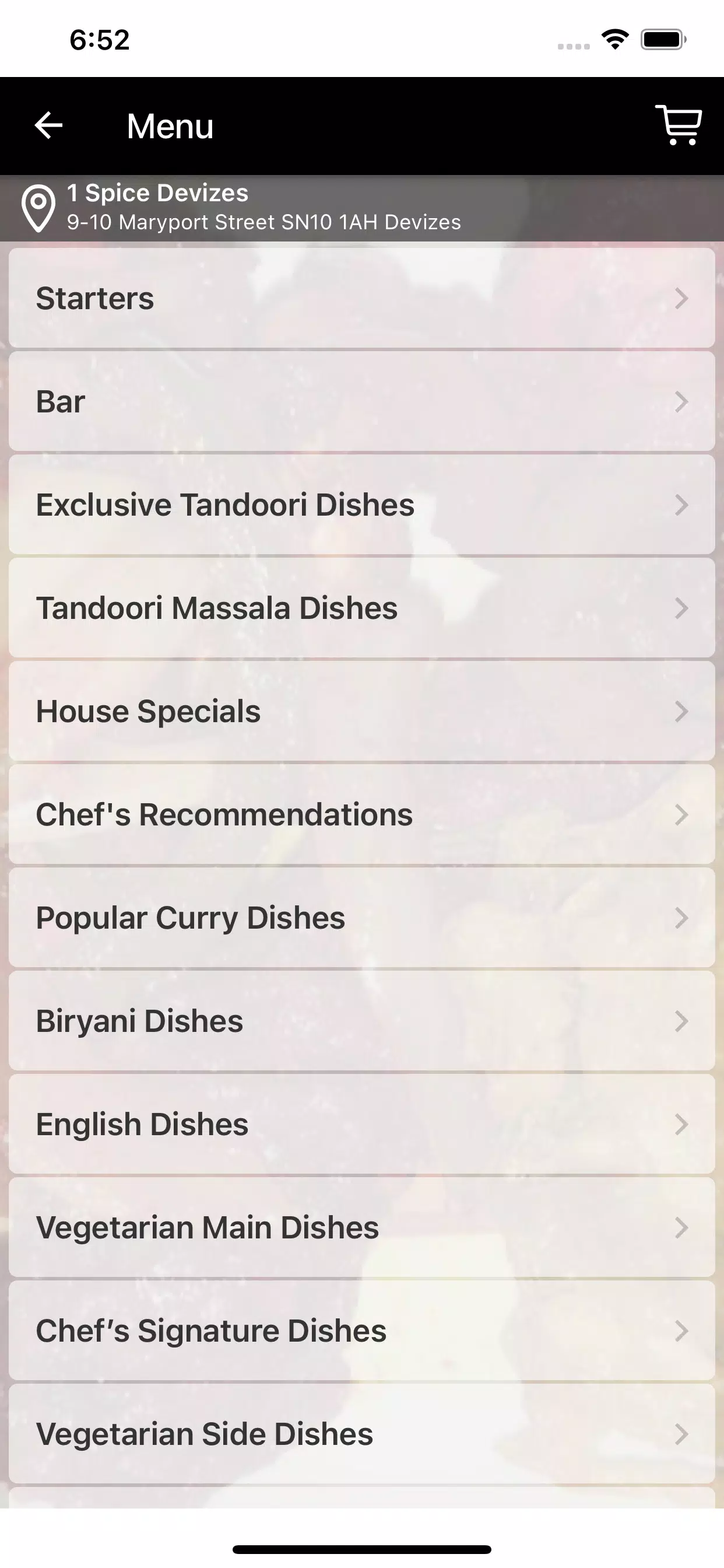 1 Spice Devizes Screenshots