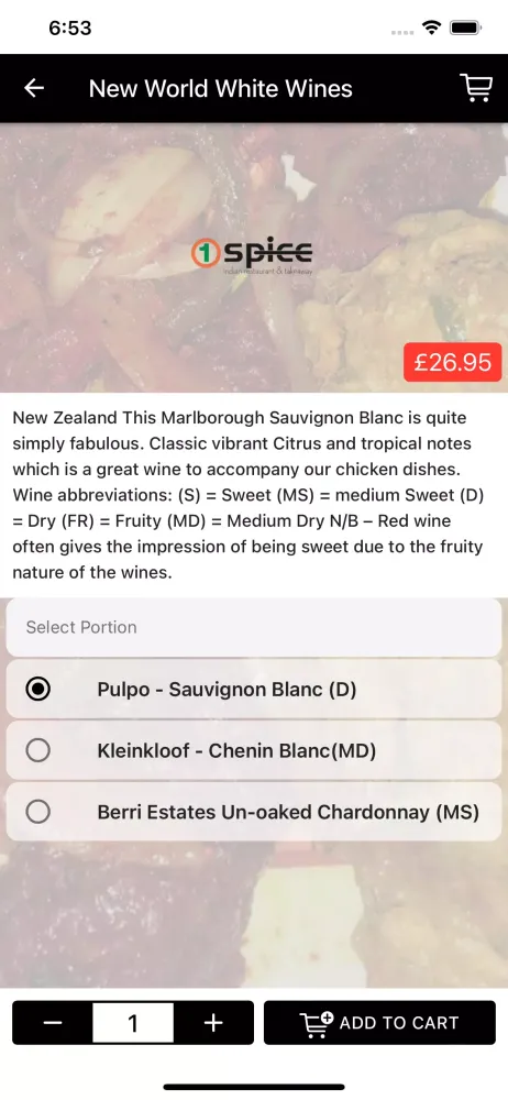 1 Spice Devizes Screenshots