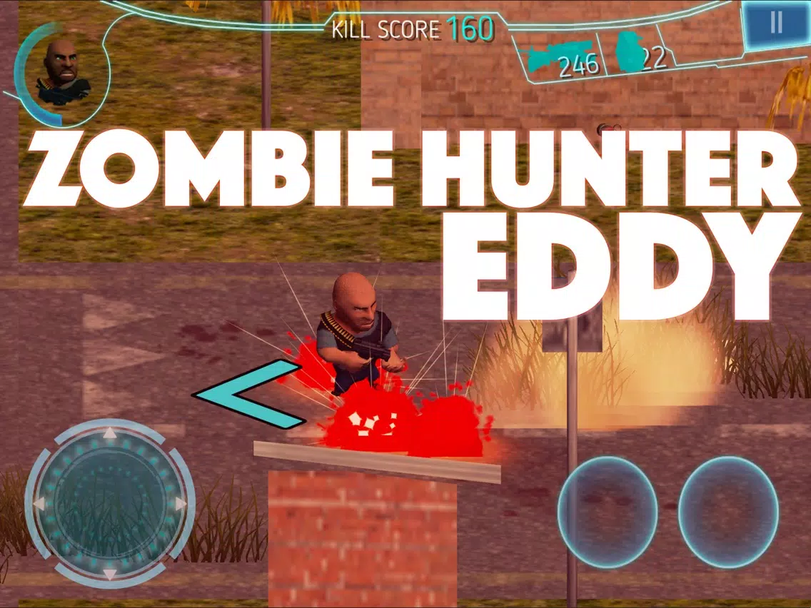 Captures d'écran de Zombie Hunter Eddy iPad 