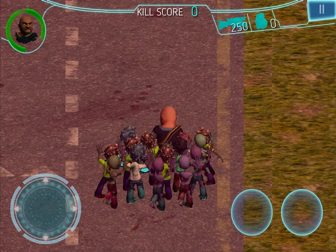 Captures d'écran de Zombie Hunter Eddy iPad 