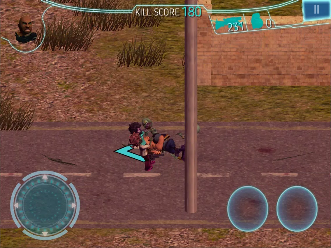 Captures d'écran de Zombie Hunter Eddy iPad 